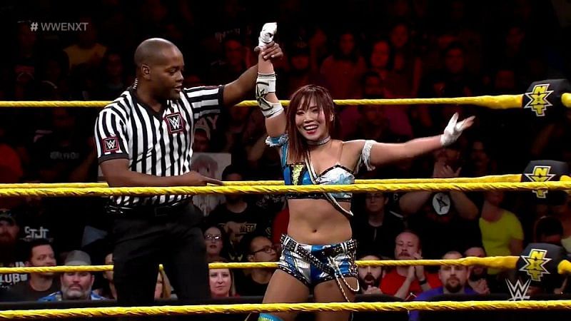 Kairi Sane will defend her Women's Championship at Evolution